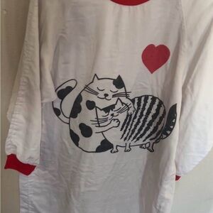 Vintage Tracy Anne cat nightgown